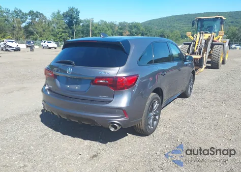 2019 Acura Mdx Tech A-Spec Pkgs из США, поврежденный, VIN 5J8YD4H08KL021622